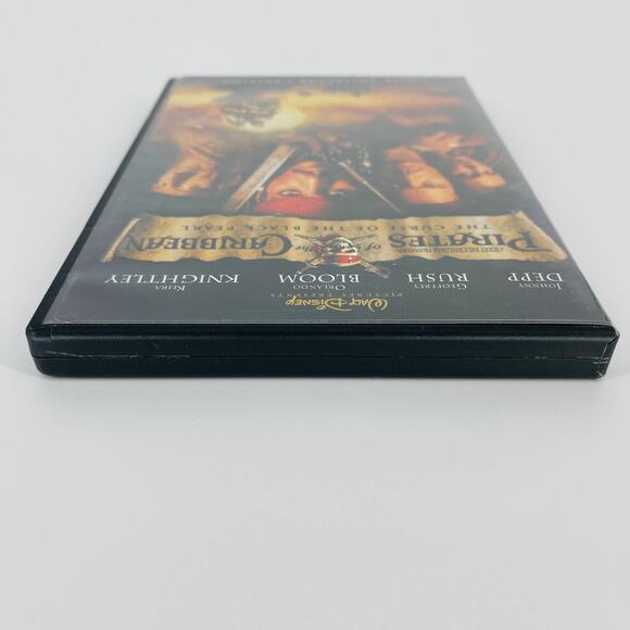Pirates Of The Caribbean The Curse Of The Black Pearl Movie DVD - GUC - Picture 5 of 15